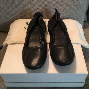 Maria Sharapova by Cole Haan blk ballet flats US 9